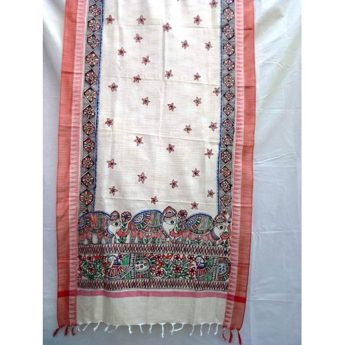 Madhubani Dupatta MD4