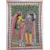 Krishna Radha Madhubani Painting