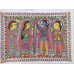 Buy Madhubani Ram Sita Vivah Ramayana Ethnic Handmade Mithila Painting